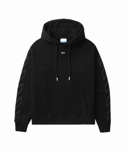 100%  Man's High Quality Cotton Black Drawstring Casual Hoodie