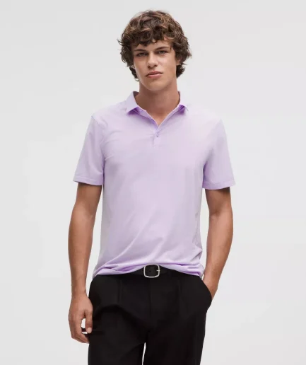 Men's Evolution Short-Sleeve 100% Cotton High Quality Casual Polo Shirt