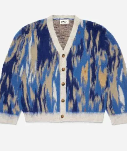 Definierte Mohair Pullover  Blend Pullover Winter Strick Mantel Cardigan Fuzzy Mohair Pullover 2025 New Style Sweater